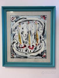 Quadro Martini Rosone - Opera Originale "Composizi