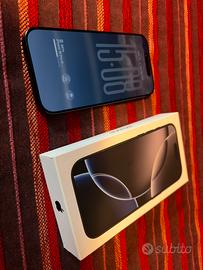 Apple iPhone 16 Pro 128 GB Titanio Nero Nuovo