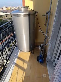 Serbatoio da esterno acciaio inox 400 LT