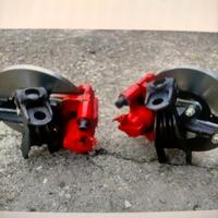 Coppia freni 500 d epoca