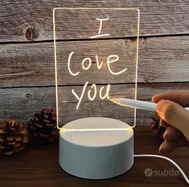 Bacheca led creativa