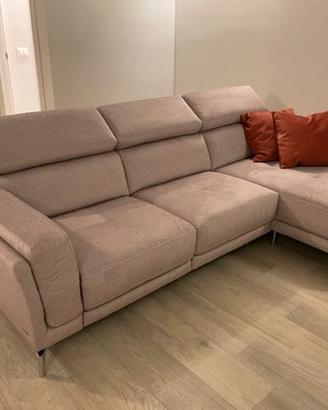 Divano con penisola Divani e Divani by Natuzzi