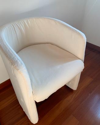 Poltroncina in tessuto