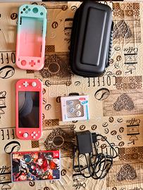 Switch lite + Persona 5 Royal + Accessori