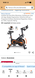 Cyclette nuova