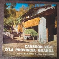 vinile 33' coro "La Baita" 1966