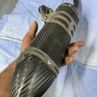 Vari silenziatori cross enduro