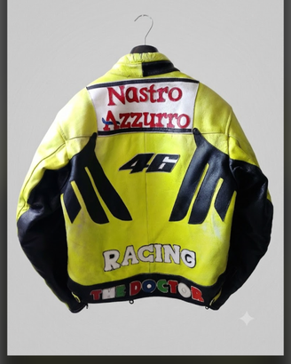 Giacca Moto Vintage Valentino Rossi 46 - Taglia L