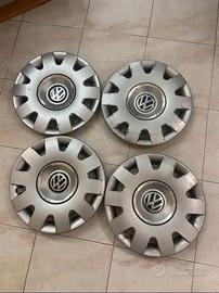 4 copri cerchi Volkswagen 15 pollici