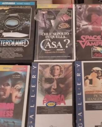 Lotto Vhs originali dell epoca ed ancora chiuse!!