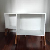 Coppia Comodini design scandivano moderno