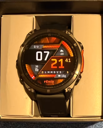 Garmin Fēnix 8 AMOLED 47 mm come nuovo Gar 07/2028