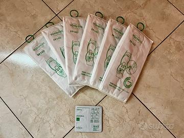 Sacchetti originali Folletto VK 140-150 + profumi