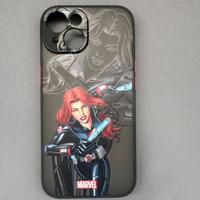 Custodia Cover Apple iPhone 15 Marvel - Vedova Ner