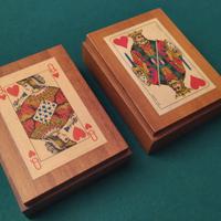 SCATOLE PORTACARTE IN LEGNO