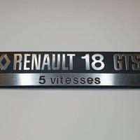 FREGIO RENAULT 18 GTS - 5 VITESSE