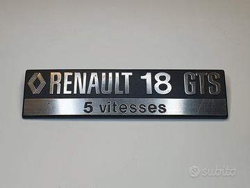 FREGIO RENAULT 18 GTS - 5 VITESSE