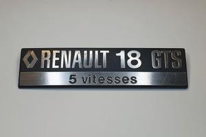 FREGIO RENAULT 18 GTS - 5 VITESSE