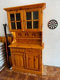 Credenza in pino stile montagna