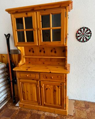 Credenza in pino stile montagna