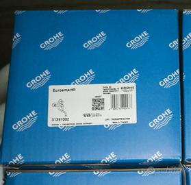 Miscelatore per lavabo a parete.