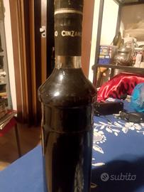 bottiglia vermouth Cinzano vintage