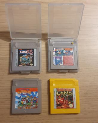 Game Boy giochi vintage