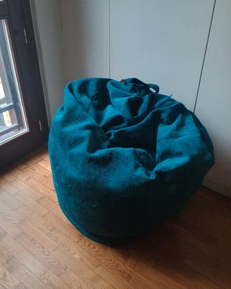poltrona sacco 21grammi verde petrolio 