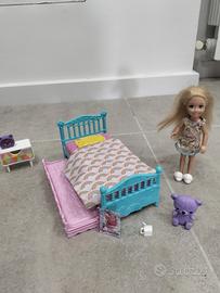 Barbie Chelsea più cameretta