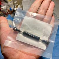 Rc scaler tirante simil idraulico nero 80-85mm