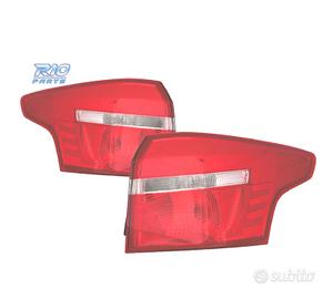 FANALI FORD FOCUS SW 14-17 ROSSO BIANCO