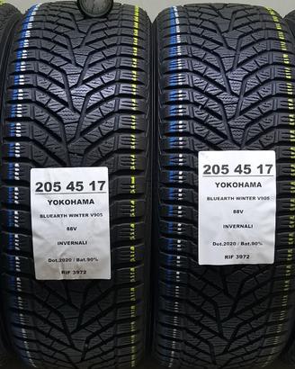 4 GOMME 205 45 17 YOKOHAMA INV RIF3972