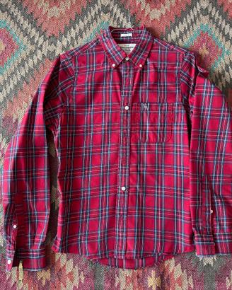 Camicia Abercrombie & Fitch Muscle Fit - Rossa