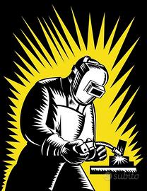 Saldatore a filo continuo