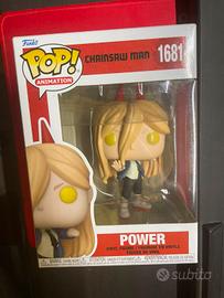 Funko Pop Power Chainsaw Man #1681 Come Nuovo