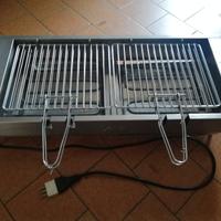 Bistecchiera elettrica in acciaio inox