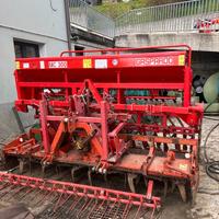 Combinata erpice kuhn +seminatrice gaspardo mc 30
