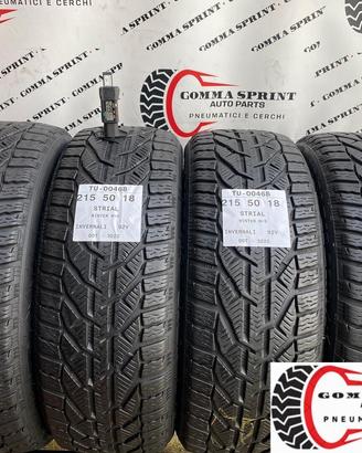 4 PNEUMATICI 215/50 R18 STRIAL INVERNALI 80%