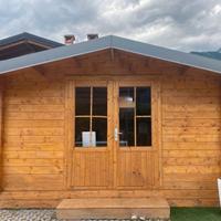 Casetta deposito in legno da giardino