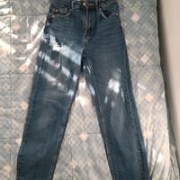 Jeans Mom Slim Stradivarius 