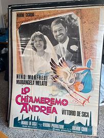 Manifesto film Lo chimeremo Andrea