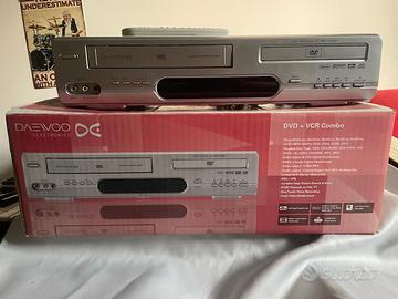 Videoregistratore combo DVD + VHS Daewoo
