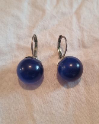Orecchini pietre blu