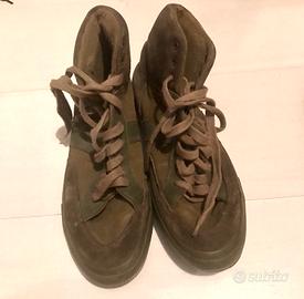 Scarpe verdi militare esercito italiano 41