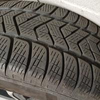 Cerchi 17" con gomme da neve usati
