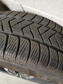 Cerchi 17" con gomme da neve usati