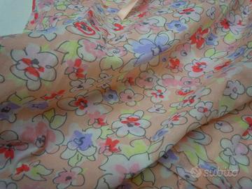 NUOVA Canotta lingerie rosa a fiori INTIMISSIMI M