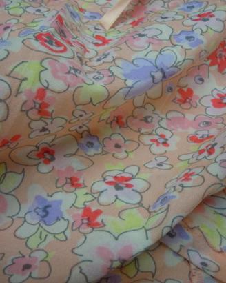 NUOVA Canotta lingerie rosa a fiori INTIMISSIMI M