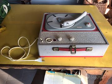 Giradischi vinile vintage lesa gutex