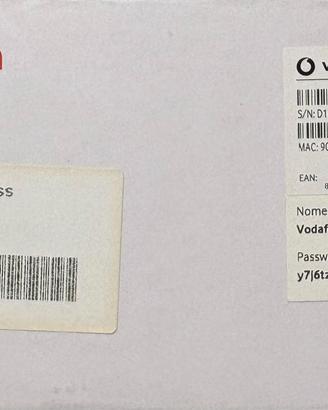 Vodafone Station Revolution/Power/WiFi6 e GPON ONT